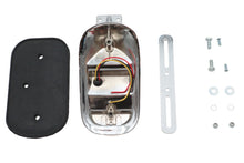 Load image into Gallery viewer, Chrome Tombstone Style Tail Lamp with LED