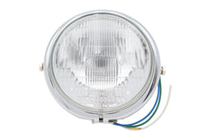 Load image into Gallery viewer, 5-3/4 inch Round Headlamp Chrome Side Mount