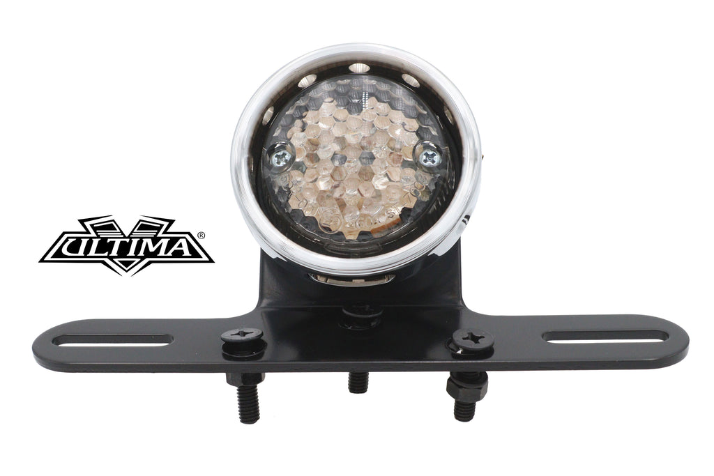 Drilled Chrome Bezel Tail Lamp