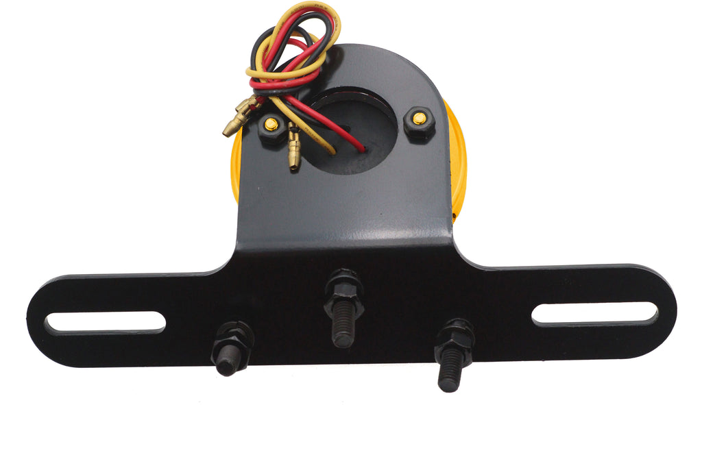 Drilled Gold Bezel Tail Lamp