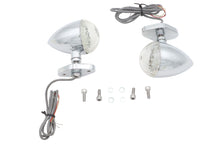 Load image into Gallery viewer, LED Bullet Turn Signal Set with Bracket Mount