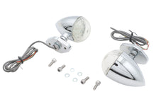 Load image into Gallery viewer, LED Bullet Turn Signal Set with Bracket Mount