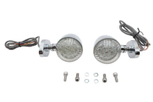 Load image into Gallery viewer, LED Bullet Turn Signal Set with Bracket Mount
