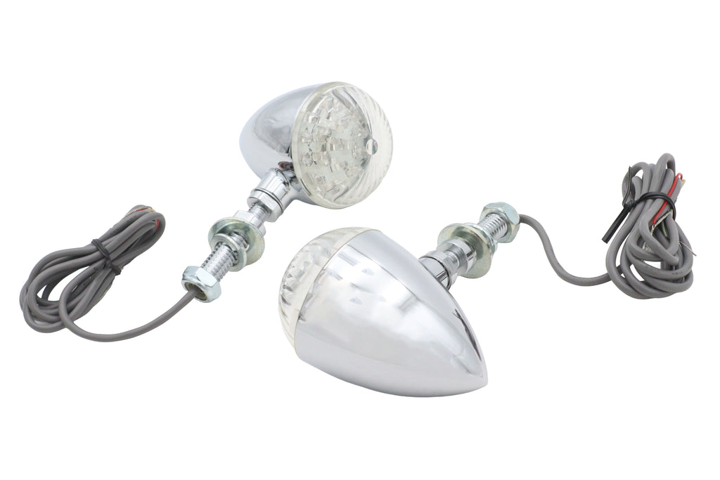 LED Bullet Turn Signal Set with Short Stud