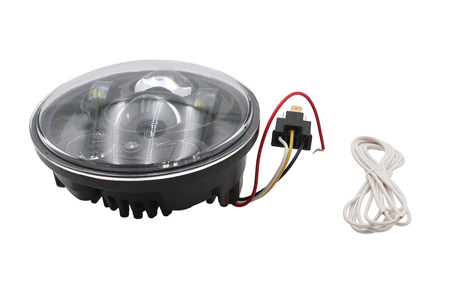 5-3/4 inch Daylight Projector LED Headlamp Black