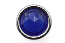 Load image into Gallery viewer, Blue Dot Lens with Chrome Ring