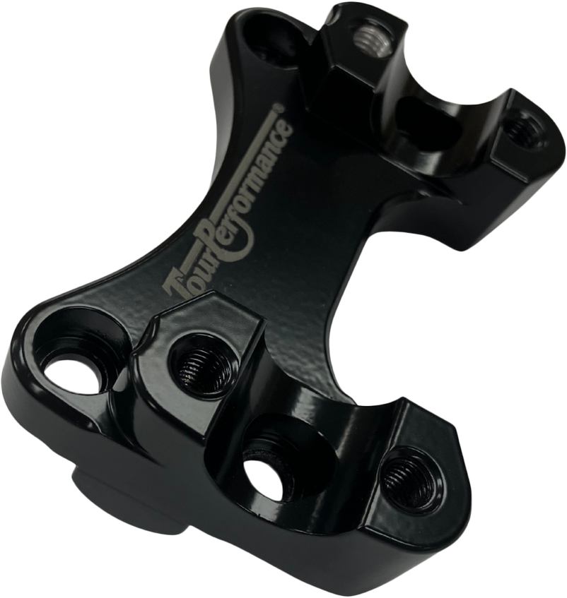 Handlebar Risers Tour Black Hon