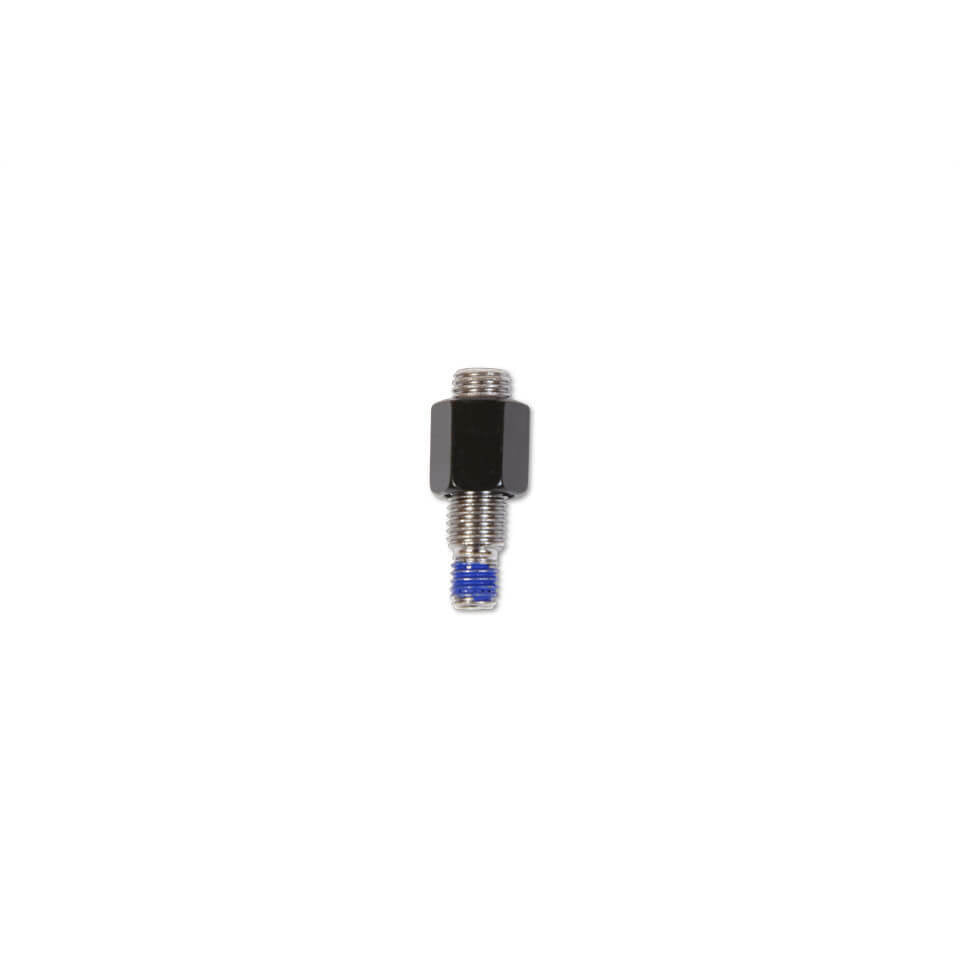 Mirror Adapter Each Black M10 X 1.25 To M8 X 1.25