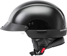 Load image into Gallery viewer, Hh 75 Half Helmet Black Sm