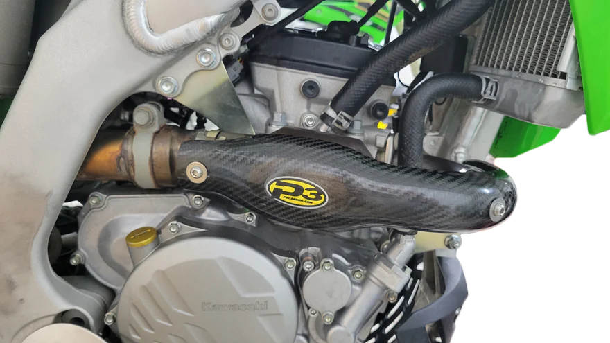 Heat Shield Carbon Kaw 250 Fmf