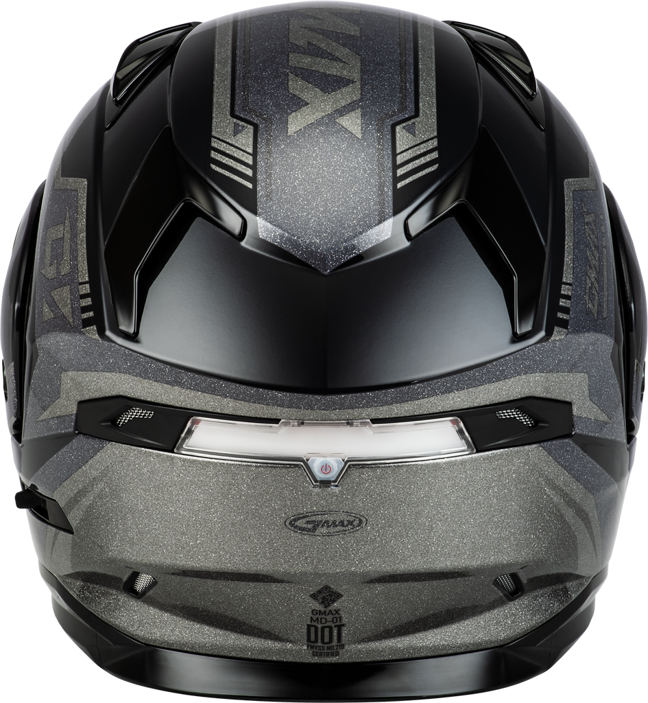 Md 01 Volta Helmet Grey/Silver Metallic Sm