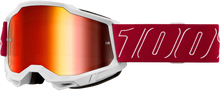 Load image into Gallery viewer, Accuri 2 Goggle Redline Mirror Red Lens