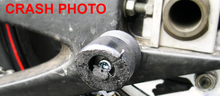 Load image into Gallery viewer, Swingarm Sliders Black