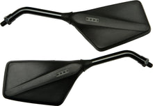 Load image into Gallery viewer, Trimline Mirrors Matte Black Yam