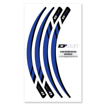 Load image into Gallery viewer, Rim Decals Blue 4 Pc Set Blu Rim Decals 4 Pc Set
