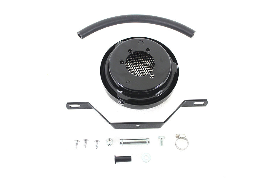 Wyatt Gatling Black Drilled Air Cleaner
