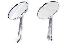 Load image into Gallery viewer, Air Flow Mirror Set with Straight Billet Stems