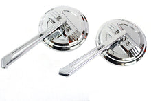 Load image into Gallery viewer, Air Flow Mirror Set with Straight Billet Stems