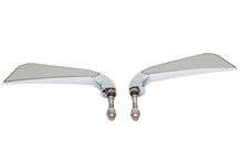 Load image into Gallery viewer, Evil Eye Mirror Set with Billet Stems