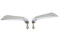 Evil Eye Mirror Set with Billet Stems