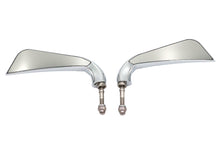 Load image into Gallery viewer, Evil Eye Mirror Set with Billet Stems