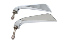 Load image into Gallery viewer, Evil Eye Mirror Set with Billet Stems