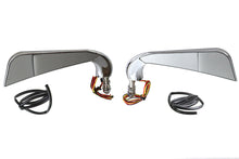 Load image into Gallery viewer, Evil Eye Mirror Set with Billet Stems
