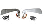 Evil Eye Mirror Set with Billet Stems