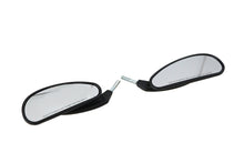 Load image into Gallery viewer, Billet Style Teardrop Mirror Set Black