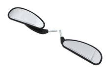Load image into Gallery viewer, Billet Style Teardrop Mirror Set Black