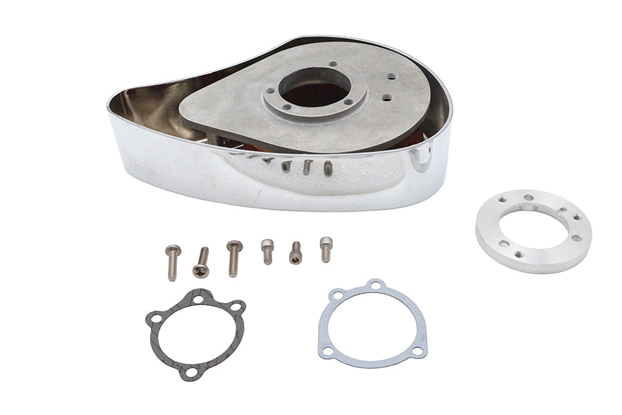 Bendix-Keihin Air Cleaner Assembly Chrome