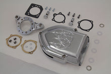 Load image into Gallery viewer, Chrome Wyatt Gatling Air Cleaner Kit