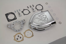 Load image into Gallery viewer, Chrome Wyatt Gatling Air Cleaner Kit