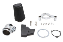 Load image into Gallery viewer, M8 Heavy Breather Air Cleaner Kit Chrome