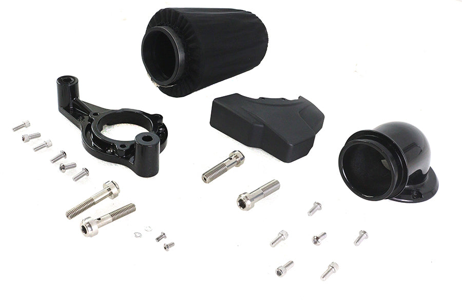 M8 Heavy Breather Air Cleaner Kit Black