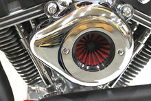 Load image into Gallery viewer, Mini Teardrop Air Cleaner Kit Chrome