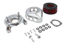 Load image into Gallery viewer, Mini Teardrop Air Cleaner Kit Chrome