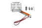 Chrome Maltese Mirror with Billet LED Stem