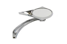 Load image into Gallery viewer, Chrome Spike Oval Mirror with Billet Cross Head Stem