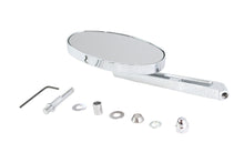 Load image into Gallery viewer, Cateye Mirror with Billet Girder Stem Chrome