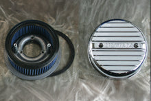 Load image into Gallery viewer, Ultima Free Flow Milled Air Cleaner Kit Chrome