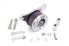 Load image into Gallery viewer, Wyatt Gatling Air Cleaner Kit Chrome