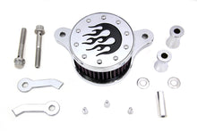 Load image into Gallery viewer, Wyatt Gatling Air Cleaner Kit Chrome