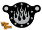 Wyatt Gatling Air Cleaner Kit Chrome
