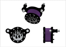 Load image into Gallery viewer, Wyatt Gatling Air Cleaner Kit Chrome