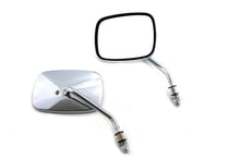 Load image into Gallery viewer, Replica Swivel Mirror Set with Short Stem Chrome