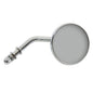 Chrome 3 inch Round Mini Mirror with Stock Stem