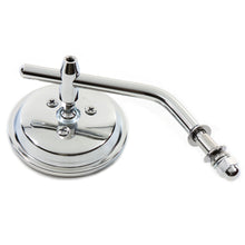 Load image into Gallery viewer, Chrome 3 inch Round Mini Mirror with Stock Stem