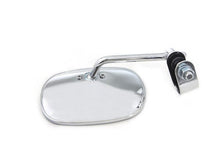 Load image into Gallery viewer, Chrome Rectangle Mirror with Clamp On Stem