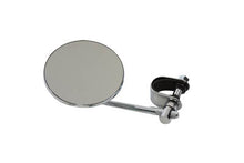 Load image into Gallery viewer, 4 inch Round Mirror with Clamp On Stem Chrome